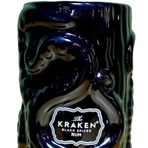 Kraken Black Spiced Rum Release The Kraken Large Octopus Tiki Mug Glossy
